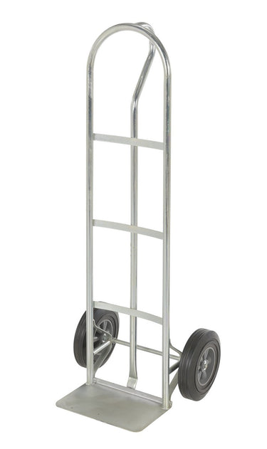 STEEL P-HANDLE TRUCK 500 LB HARD RUBBER